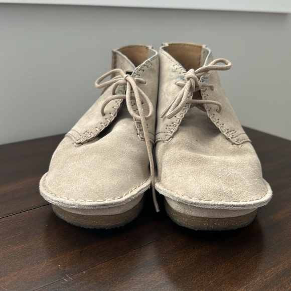 Clarks Originals Fairway Field leather suede moccasin Loafer 6.5 - Picture 10 of 11